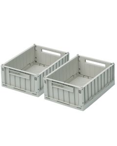 Set van 2 Weston opbergboxen maat S