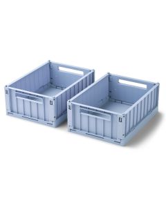 Set van 2 Weston opbergboxen maat S