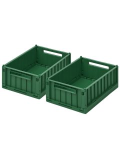 Set van 2 Weston opbergboxen maat S