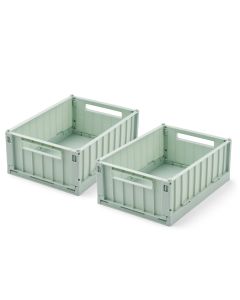 Set van 2 Weston opbergboxen maat S