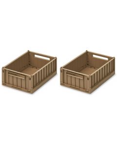 Set van 2 Weston opbergboxen maat S
