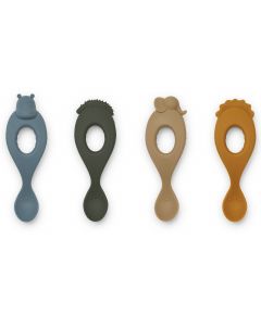 Siliconen lepels Liva - 4-pack