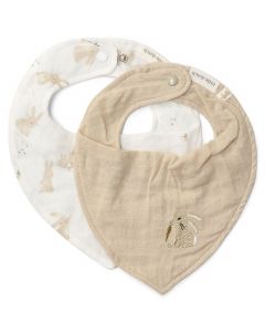 Set van 2 bandana slabbetjes