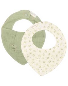 Set van 2 bandana slabbetjes