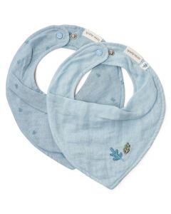 Set van 2 bandana slabbetjes