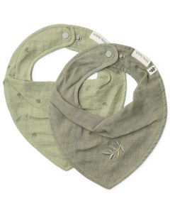 Set van 2 bandana slabbetjes
