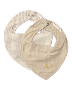 Set van 2 bandana slabbetjes