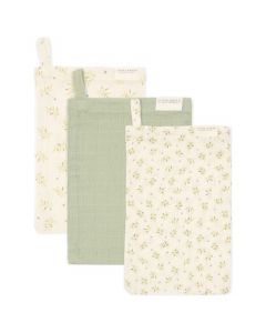 Set van 3 washandjes
