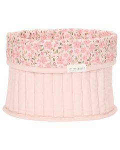 Klein rond omkeerbaar commodemandje 20 x 15 cm
