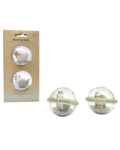 Set van 2 roterende balletjes
