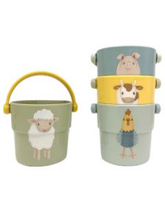 Set van 4 bademmertjes