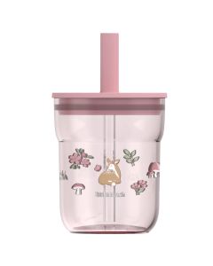 Kinderglas 250 ml met rietje