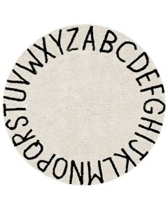 ABC wasbaar vloerkleed 150 cm