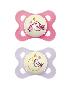 Fopspeen Original Night 0-6m (x2)