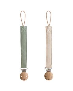 Fopspeenketting Linnen - 2 stuks