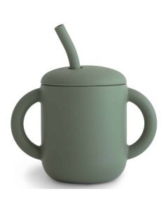 Drinkbeker met rietje