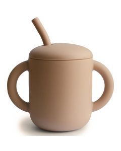 Drinkbeker met rietje