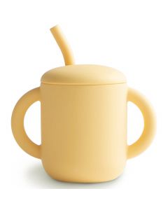 Drinkbeker met rietje