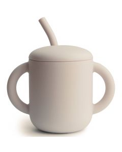 Drinkbeker met rietje
