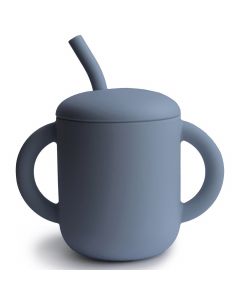 Drinkbeker met rietje