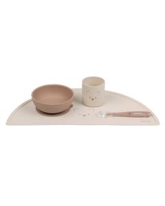 Eetset met placemat - 4-delig