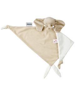 Maxi knuffeldoek olifantje ribfluweel - Fanfan
