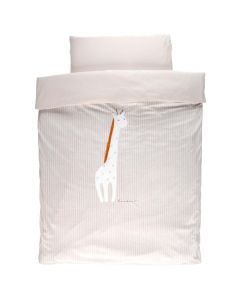 Dekbedovertrek Tiga veloudoux 100 x 140 cm - Tiga, Stegi & Ops