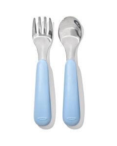 Vork en lepel in inox