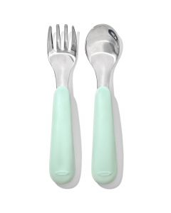 Vork en lepel in inox