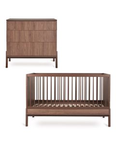 Ashi babykamer: bed 70 x 140 cm + commode