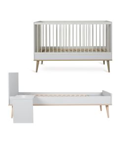 Flow babykamer: bed 70 x 140 cm + Junior kit
