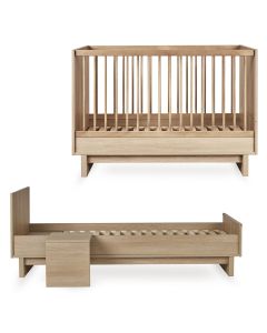 Kyo babykamer: bed 70 x 120 cm + Junior kit
