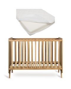 Loft babykamer: bed 60 x 120 cm + matras