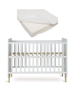 Loft babykamer: bed 60 x 120 cm + matras