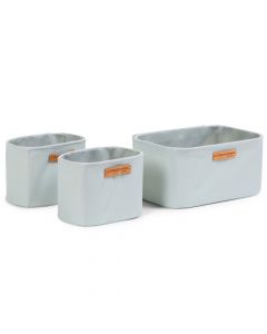 Set van 3 hangmandjes