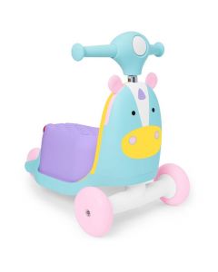 3-in-1 Ride On Toy loopwagen / scooter