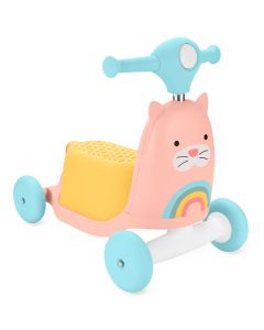 3-in-1 Ride On Toy loopwagen / scooter