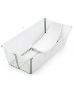 Flexi Bath XL plooibaar babybadje + Newborn Support