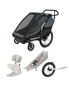 Pack Chariot Cab double fietskar - Sport