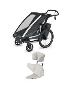 Pack Chariot Cross 2.0 single fietskar + Baby Supporter