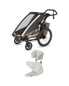 Pack Chariot Cross 2.0 single fietskar + Baby Supporter