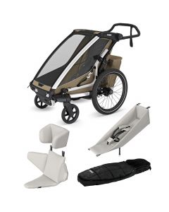 Pack Chariot Cross 2.0 single fietskar - Comfort