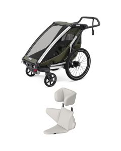 Pack Chariot Lite single fietskar + Baby Supporter