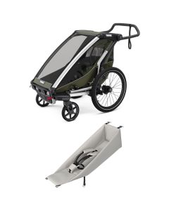 Pack Chariot Lite single fietskar + Infant Sling zitje