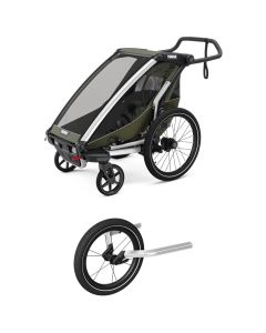 Pack Chariot Lite single fietskar + Jogging Kit