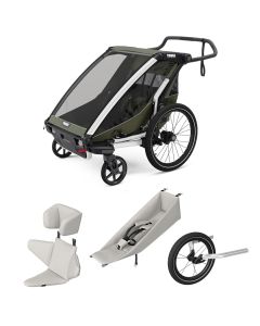 Pack Chariot Lite double fietskar - Sport