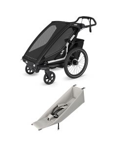 Pack Chariot Sport 2.0 single fietskar + Infant Sling zitje