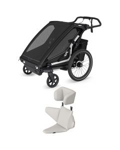 Pack Chariot Sport 2.0 double fietskar + Baby Supporter