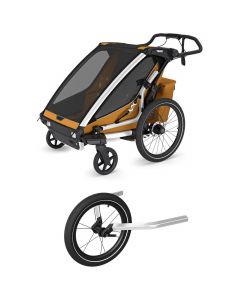 Pack Chariot Sport 2.0 double fietskar + Jogging Kit