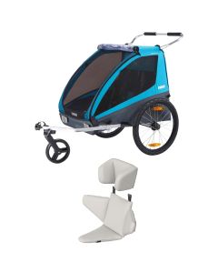 Pack Coaster 2 XT fietskar + Baby Supporter